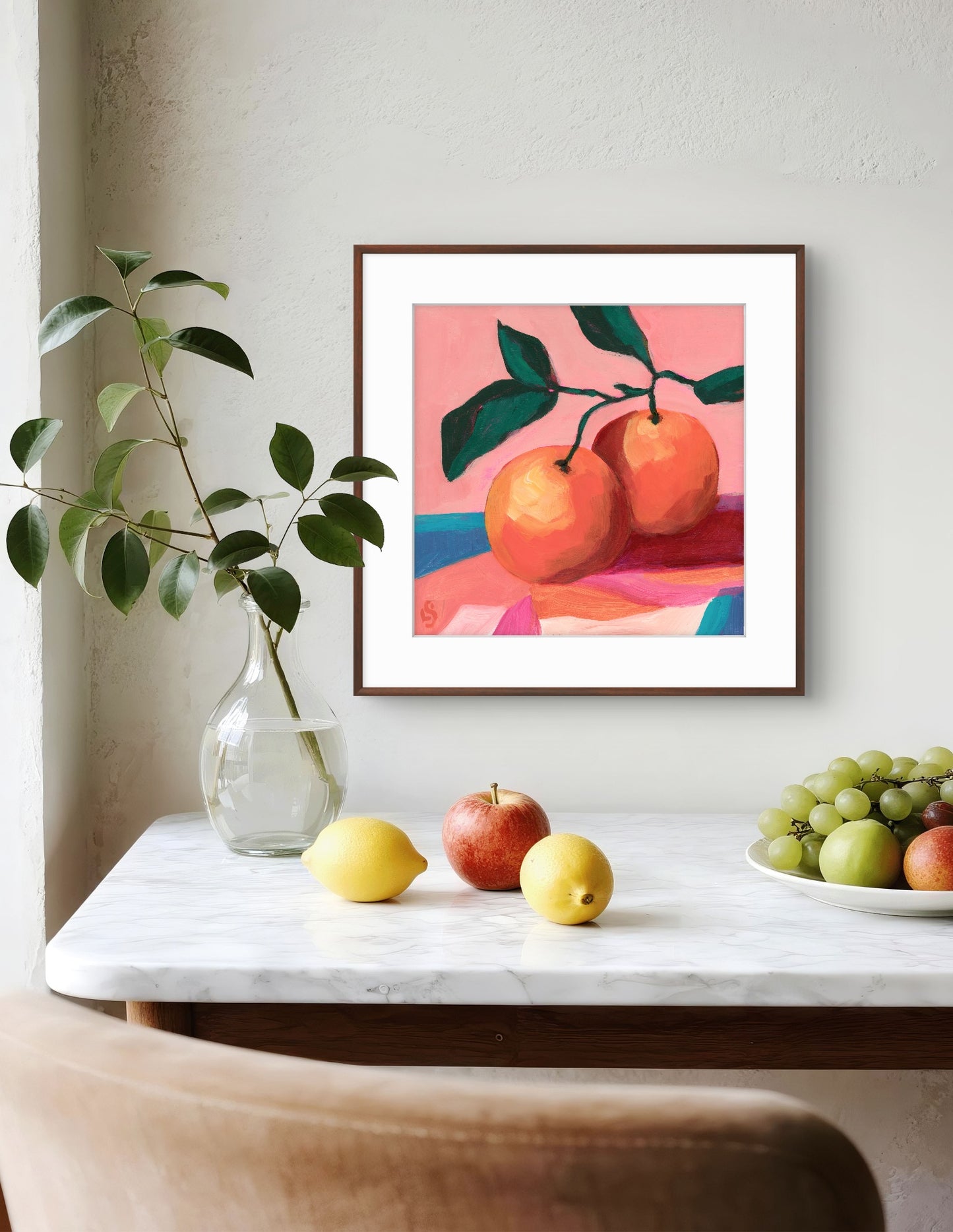 "A Perfect Pair" - Art Print