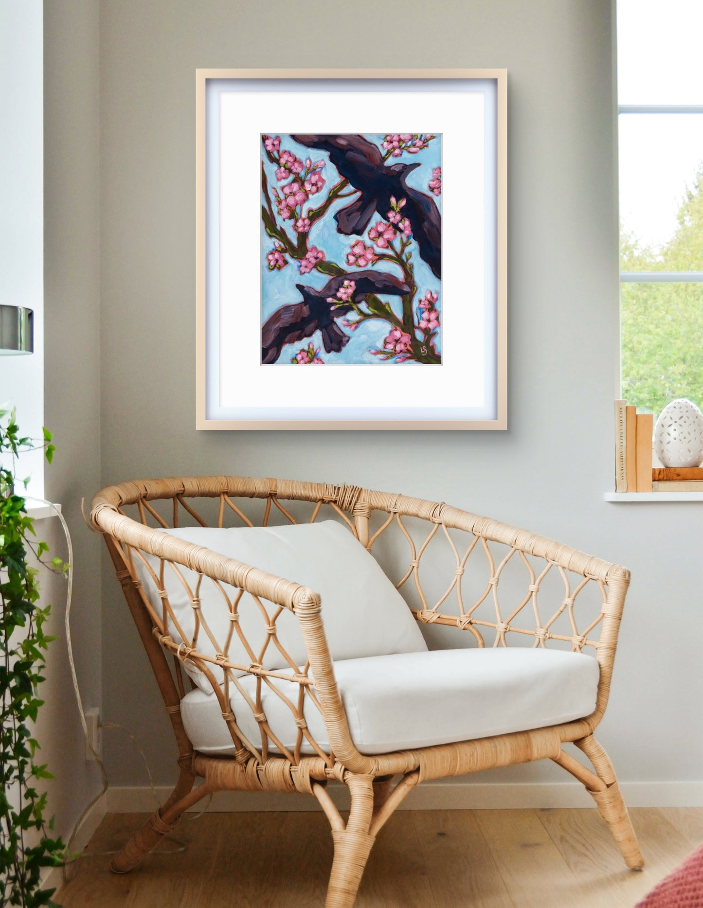 Print: Crows In Springtime