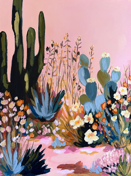 "Desert Daydream II" - Original Painting 9"x12"