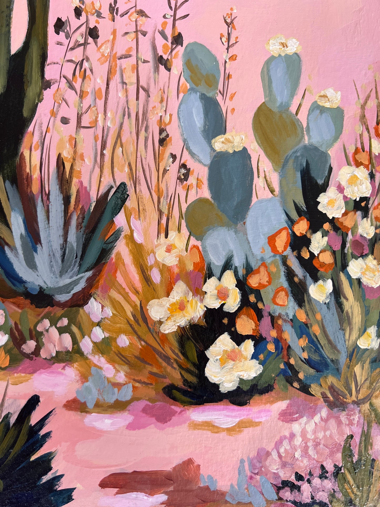 "Desert Daydream II" - Original Painting 9"x12"