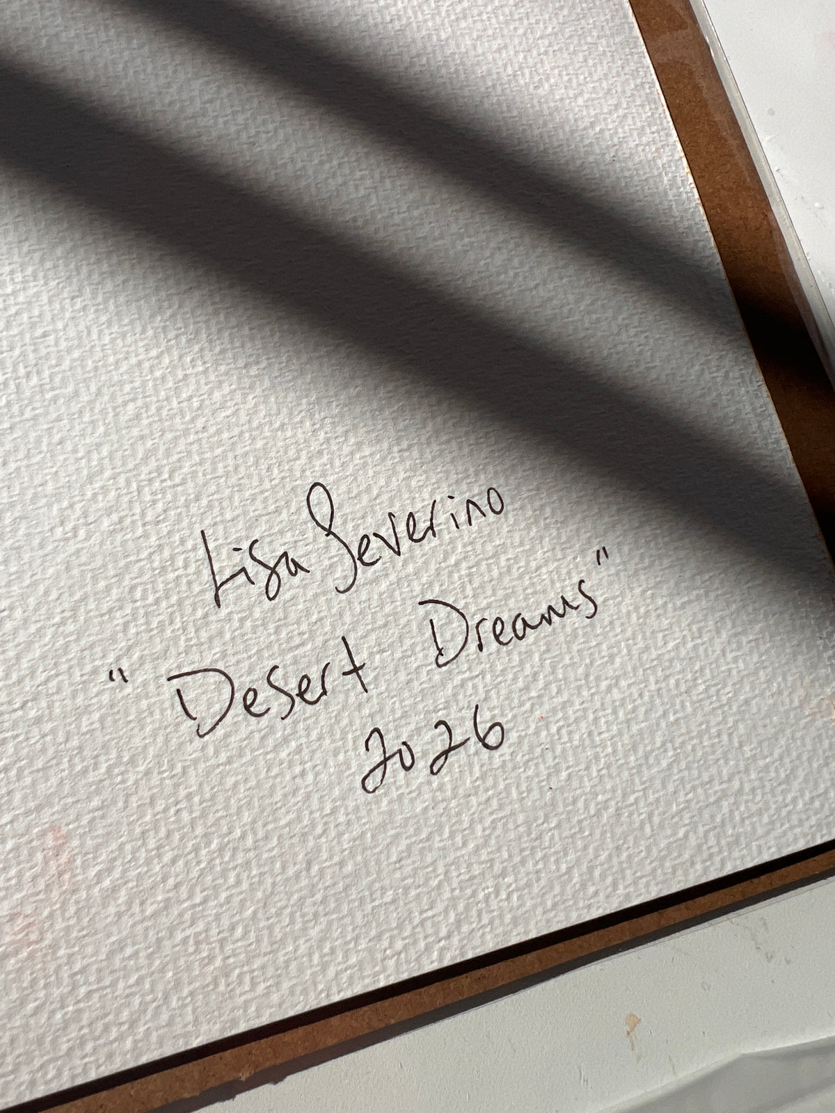 "Desert Dreams" - Original Painting 11"x14"