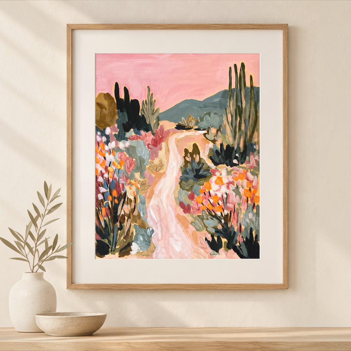 "Desert Dreams" - Original Painting 11"x14"