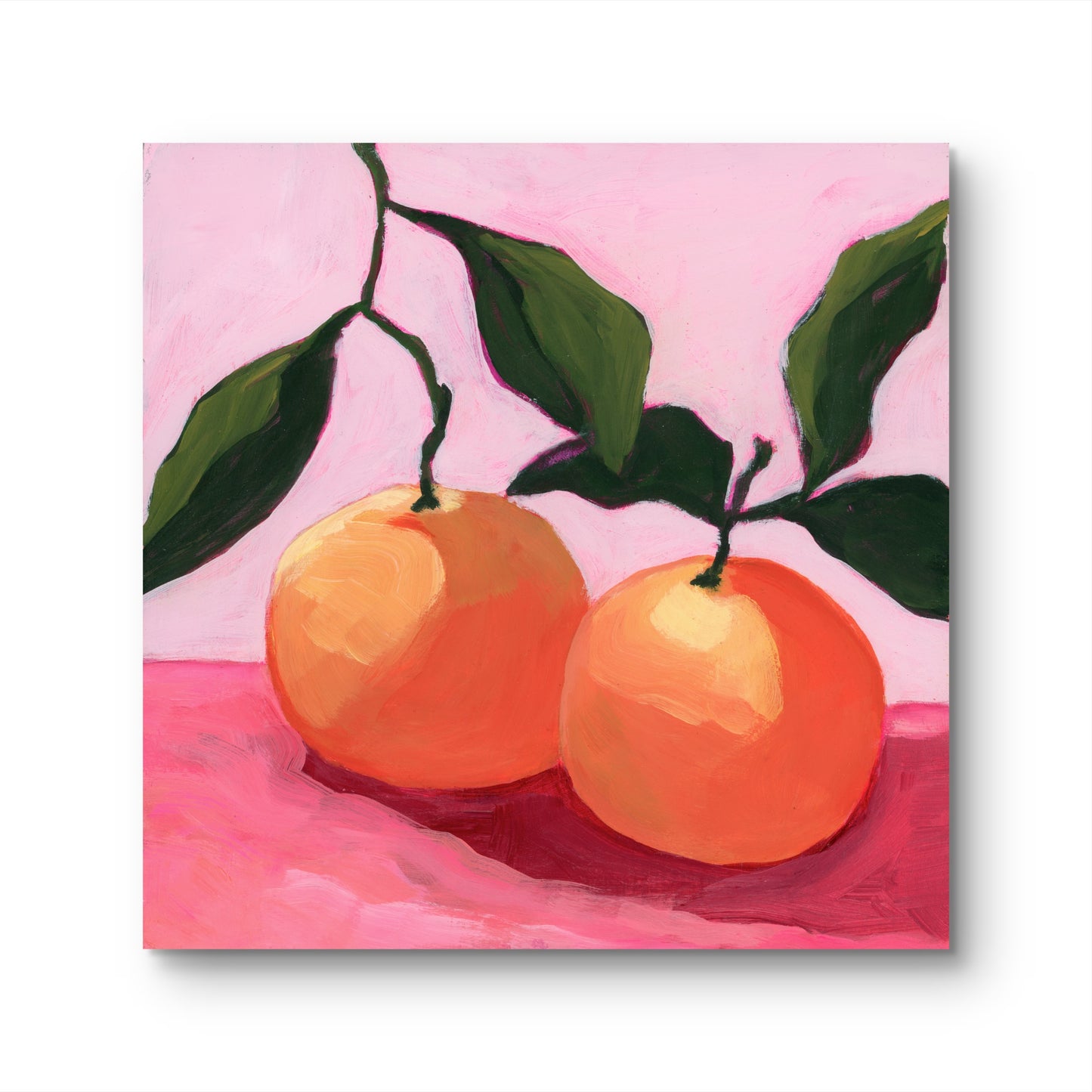 "Pretty in Pink" - Original Art 6" x 6"