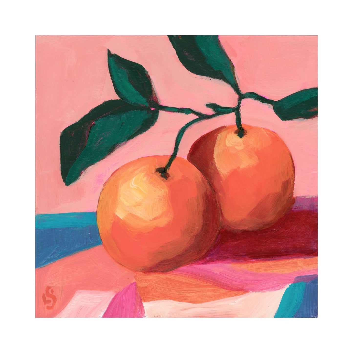 "A Perfect Pair" - Art Print