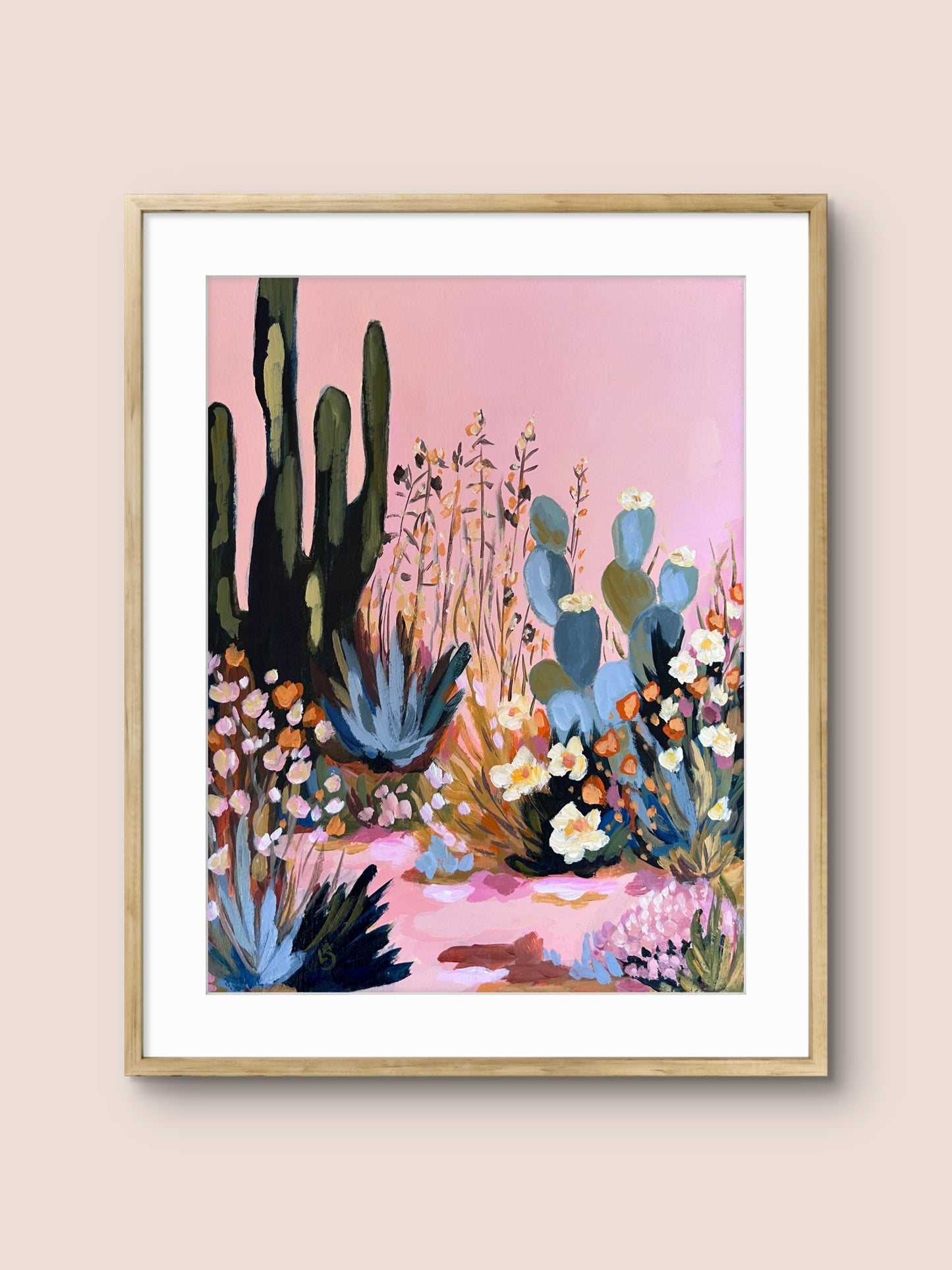 "Desert Daydream II" - Original Painting 9"x12"