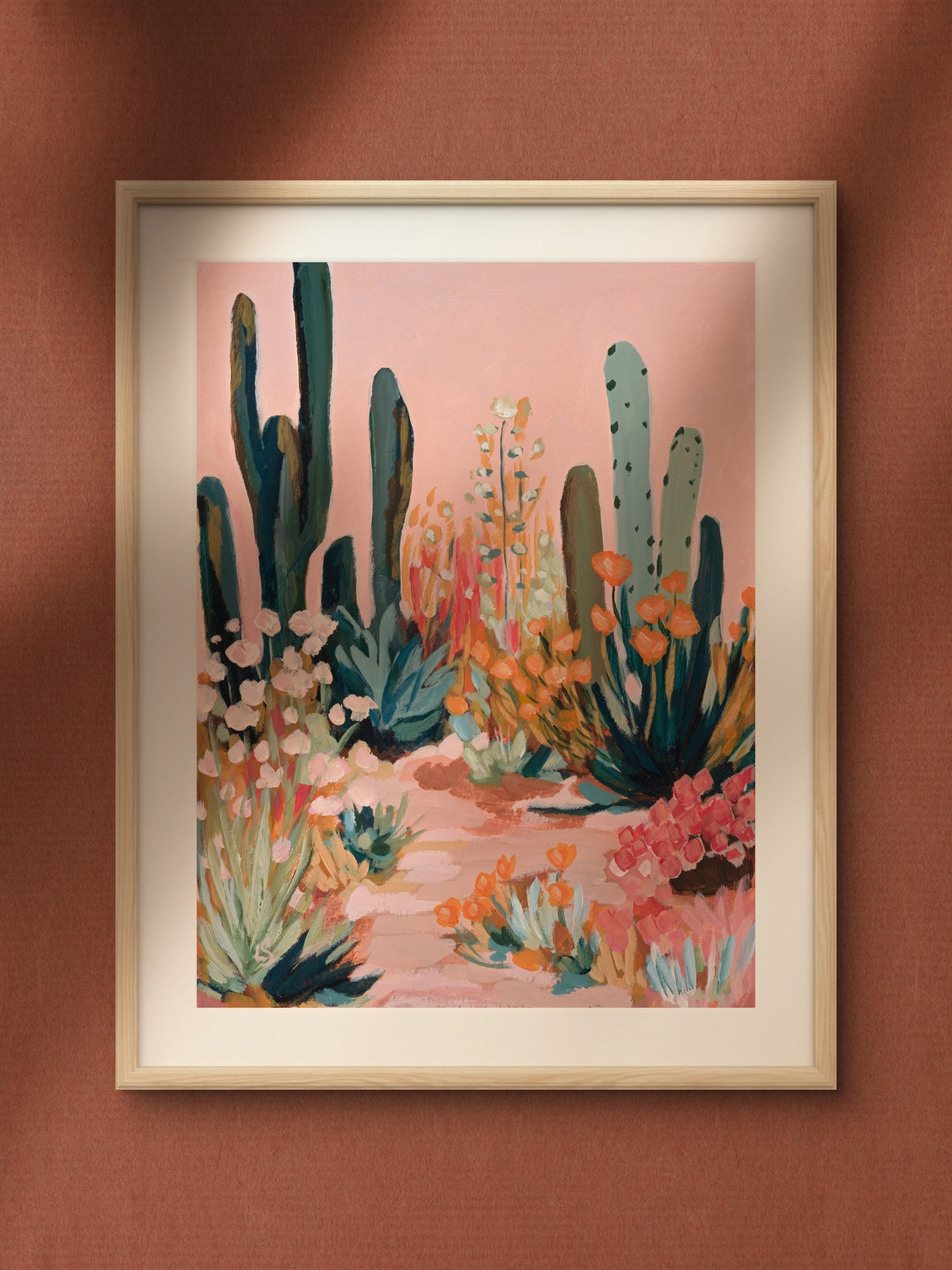 "Desert Daydream I" - Original Painting 9"x12"