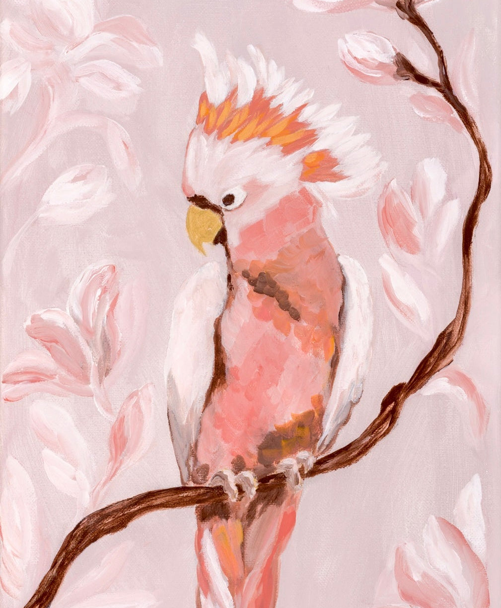 "Pink Cockatoo" - Art Print