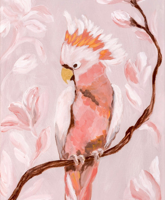 "Pink Cockatoo" - Art Print
